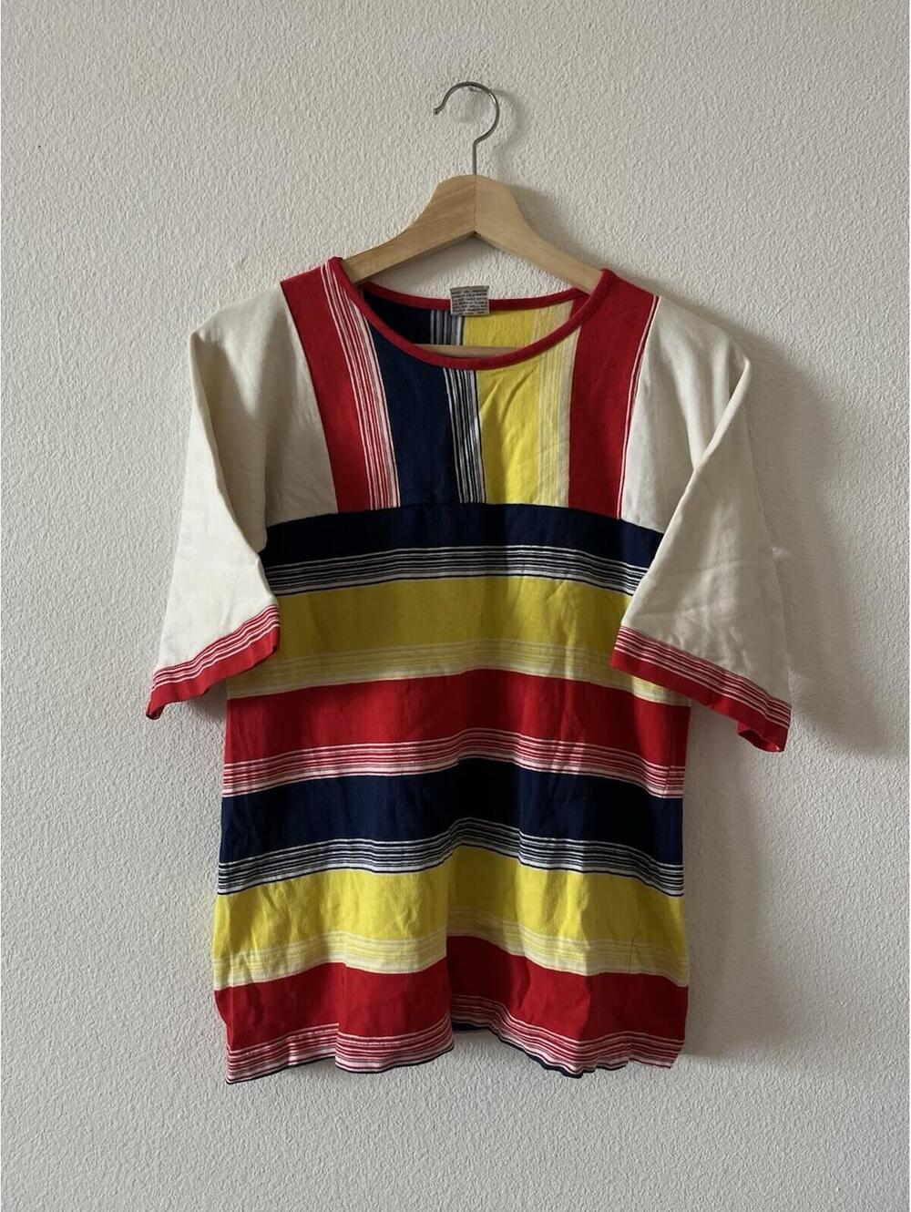 Vintage 70s Catalina Sportswear Striped Knit Shirt XL⁠